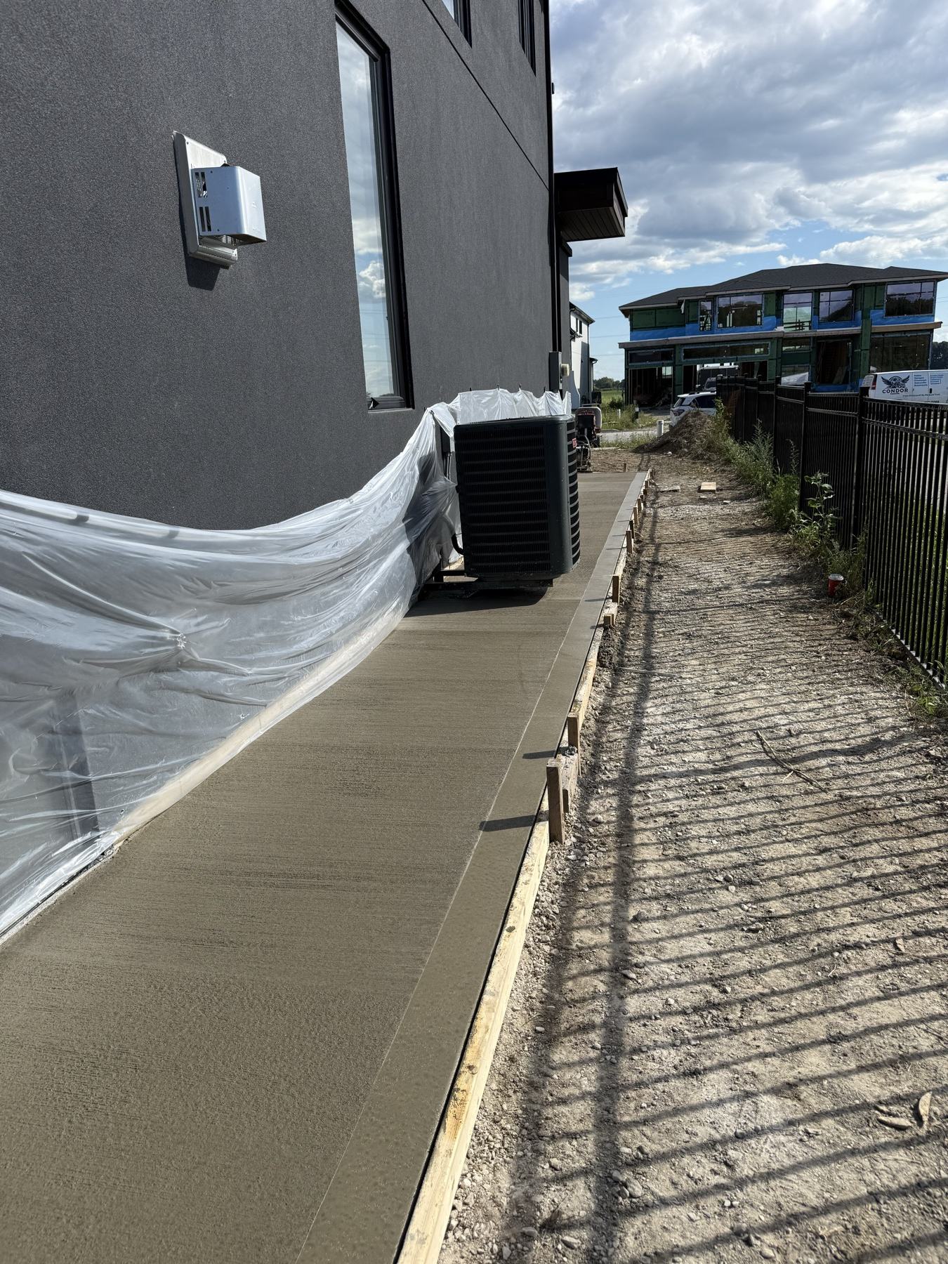 Front entry walkway